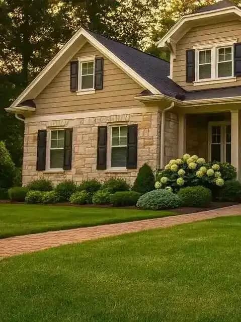 Beautiful home exterior - Trusty Tri Handyman can bring it to You