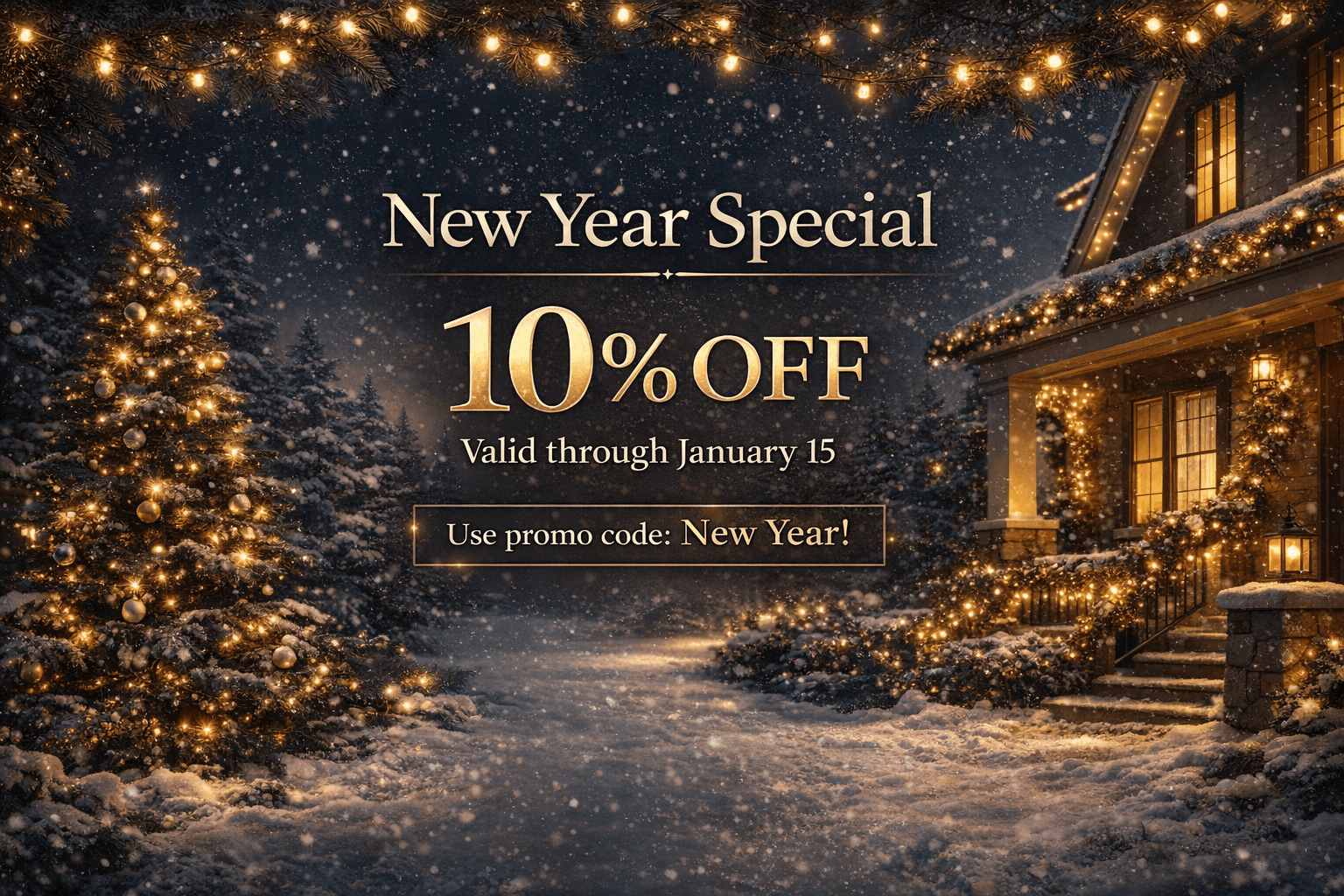 Start the New Year with a little extra comfort.